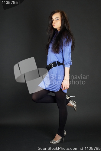 Image of Portrait of pretty woman