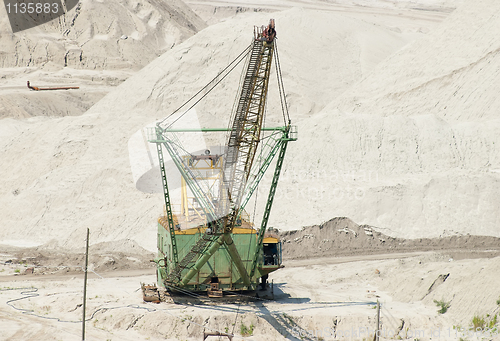 Image of Amber open-cast mining in Yantarny, Russia