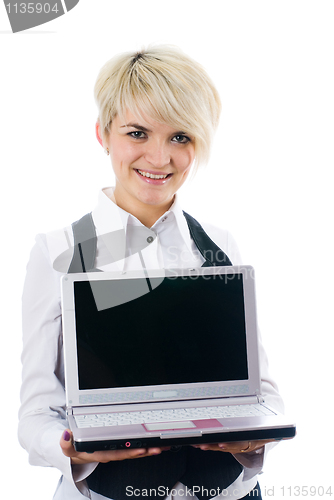Image of Woman with laptop