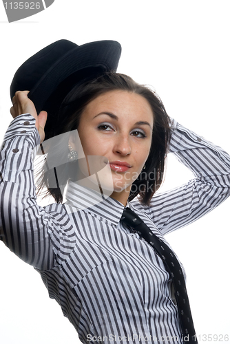 Image of Girl with tie