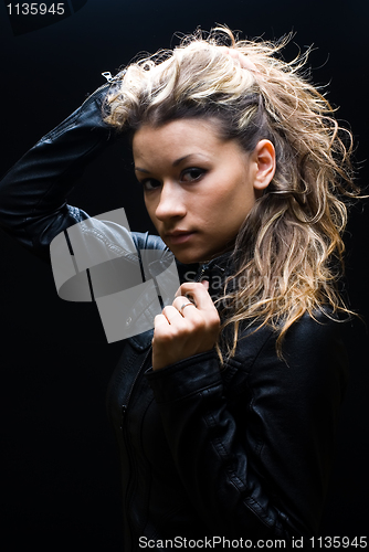 Image of Portrait of pretty woman