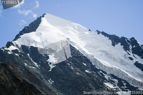 Image of mountain snow peak