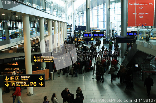 Image of Busy Airport
