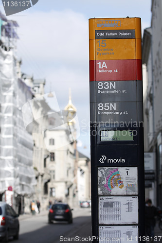 Image of Swedish Bus Stop