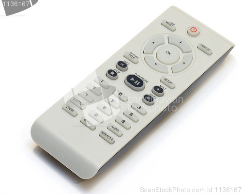 Image of DVD remote