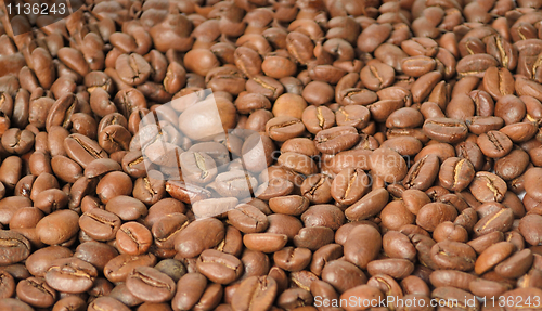 Image of Coffee beans closeup