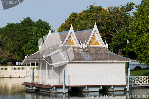 Image of Royal Floating House at Bang Pa In, Thailand