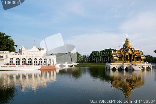 Image of The Royal Summer Palace at Bang Pa In, Thailand