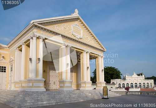 Image of The Summer Palace at Bang Pa In, Thailand.