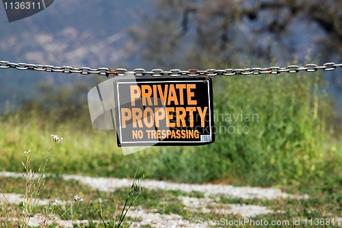 Image of private property