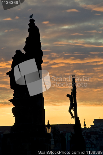 Image of Sunset in Prague