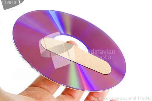 Image of Damaged Disk