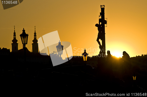 Image of Sunset in Prague
