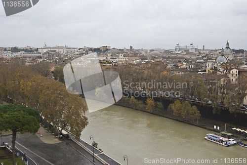 Image of Rome and the Tiber