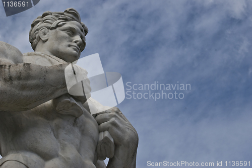 Image of Athlete holding a towel