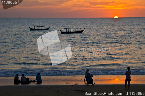 Image of Sunset in Khao Lak