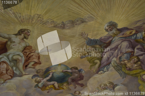 Image of Biblical fresco