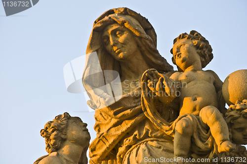 Image of Statue at the Charles bridge