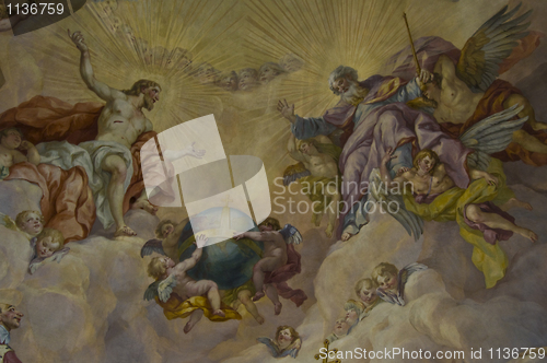 Image of Biblical fresco