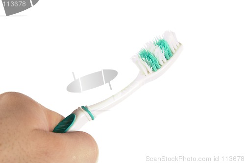 Image of Worn Out Toothbrush