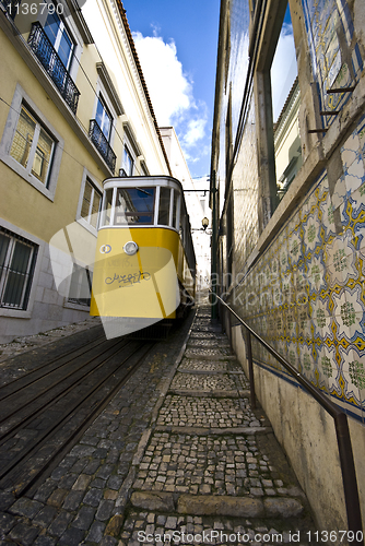 Image of Tram in Lisbon