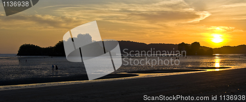 Image of Sunset at the Andaman Sea