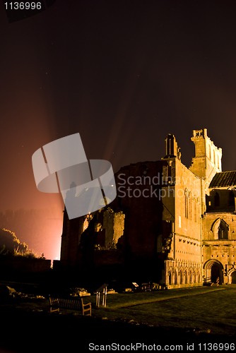 Image of Melrose abbey