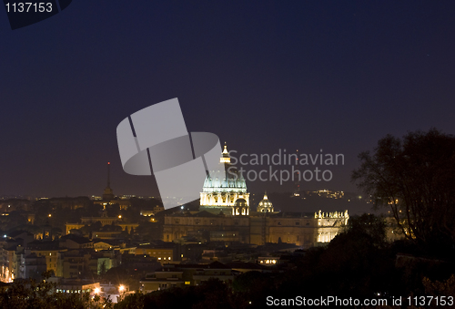 Image of San Pietro at night