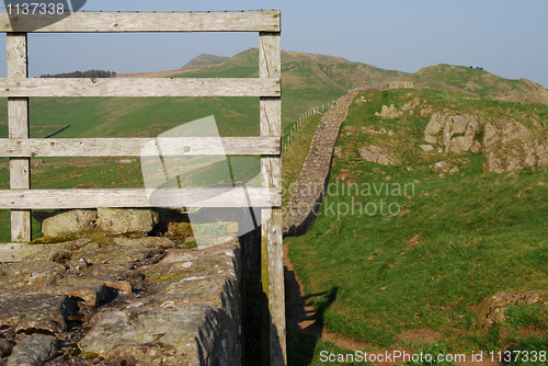 Image of Hadrian's wall