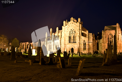 Image of Melrose abbey