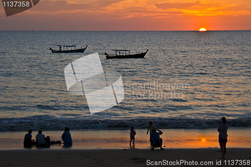 Image of Sunset in Khao Lak