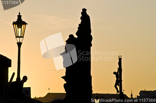 Image of Sunset in Prague
