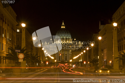 Image of San Pietro at night