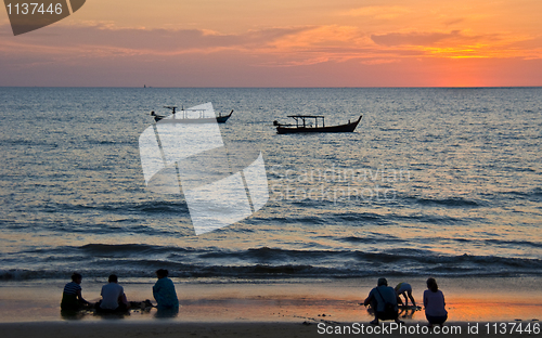 Image of Sunset in Khao Lak