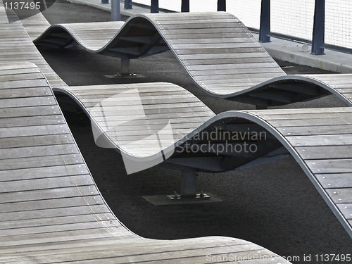 Image of Wooden waves