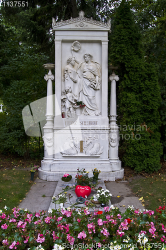 Image of Schubert's grave