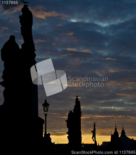 Image of Sunset in Prague