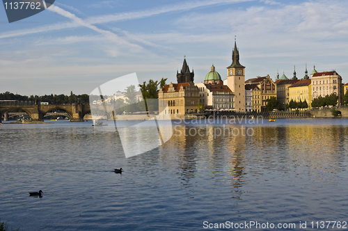 Image of Prague and the Vltava