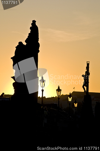 Image of Sunset in Prague