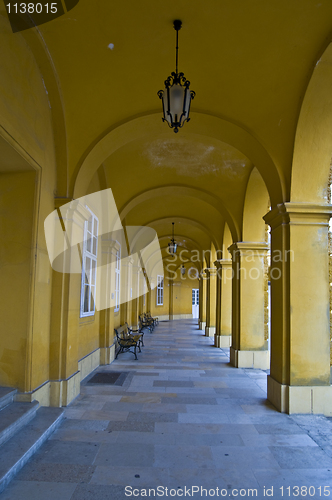 Image of Colonnade in Schoenbrunn