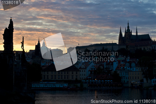 Image of Sunset in Prague