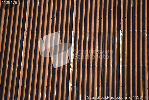 Image of Corrugated galvanised iron