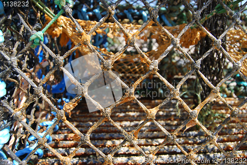 Image of Colorful fishing nets