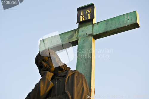 Image of Statue at the Charles bridge