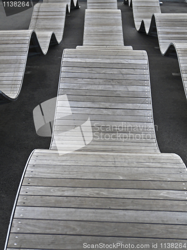 Image of Wooden waves
