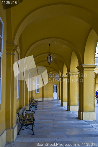 Image of Colonnade in Schoenbrunn