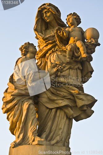 Image of Statue at the Charles bridge