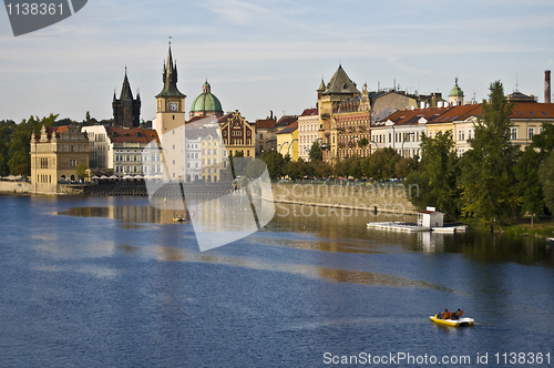 Image of Prague and the Vltava