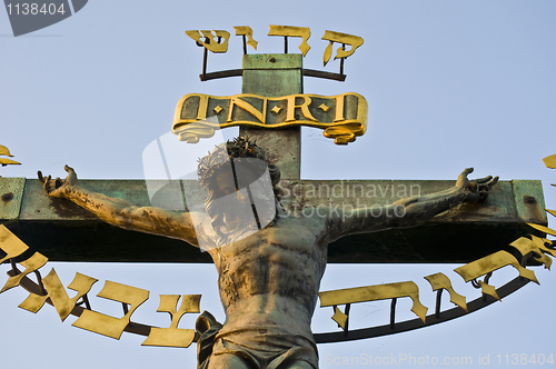 Image of Statue at the Charles bridge