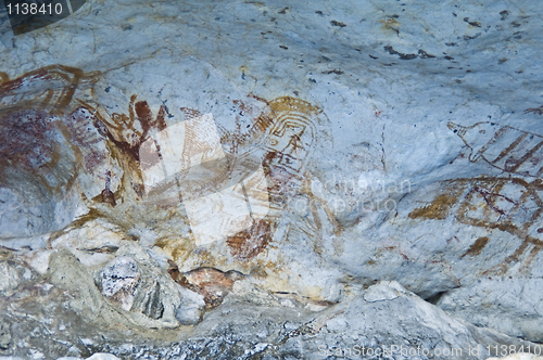 Image of Rock painting of Khao Khien